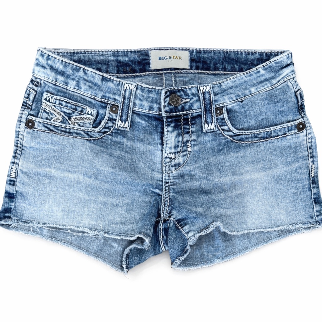 Big Star Women's Light Blue Jean Cutoff Shorts